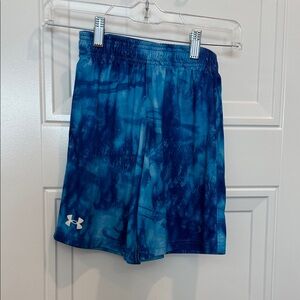 Under Armour Ocean Blue Patterned Shorts